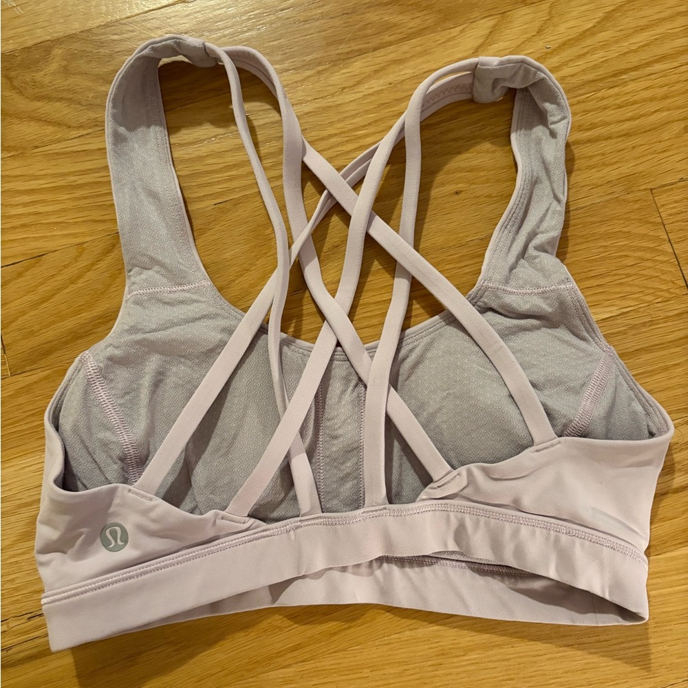 lululemon athletica Lilac Strappy Sports Bra